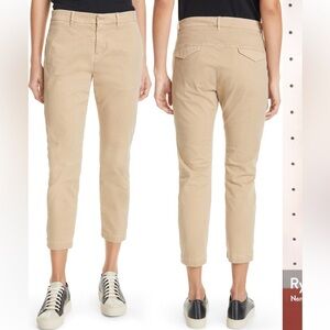 NWT Nili Lotan Tan Cotton Chino Pants